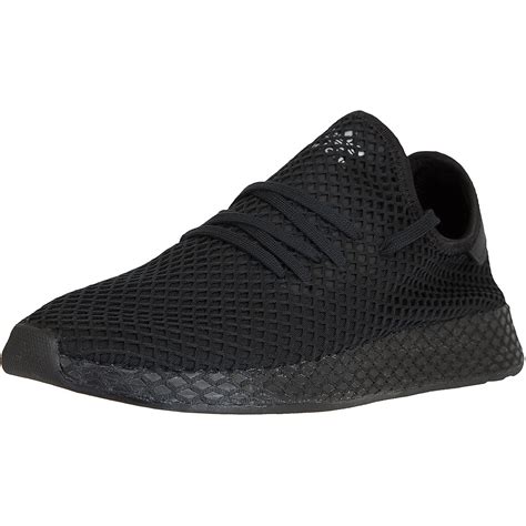 adidas schuhe deerupt schwarz|adidas deerupt black.